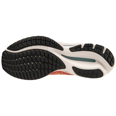 Zapatillas Para Correr Mizuno WAVE Rider 27 Mujer Coral / Blancos - Chile M957RKUESA